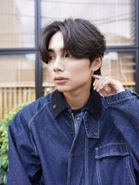 ニコ トウキョウ ヨコハマ(nico)&nbsp;メンズセンターパート/ニュアンスパーマ