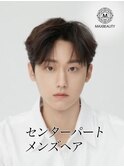 センターパートメンズヘア☆銀座