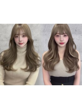 乾かすだけで自然なストレートになる！話題の髪質改善縮毛矯正◎脱アイロンで朝の手間がなくなる的感動を♪