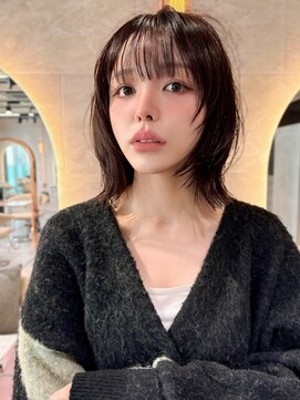 アンフィニー 仙台(ANFINI) 仙台ボブレイヤーボブ髪質改善縮毛矯正学割前髪カット髪質改善