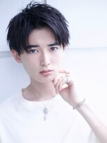 エイド 本店(aid)&nbsp;束感アップバングビジネスショート刈り上げツーブロック眉毛