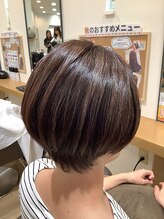 ラファンス 栗林店(LaFENCE) 艶髪/艶感/艶髪/ショートレイヤー/透明感/ハイライト