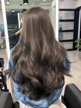 シェノン 表参道(CHAINON) 表参道/着物ヘア/ダークアッシュ/ミディアムレイヤーカット/渋谷