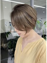 GBG 宇都宮 くびれショートボブ40代50代グレイカラー白髪染め白髪ぼかし