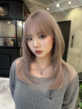 ロンドロゼ 池袋(Lond rose) レイヤーカット　ハッシュカット