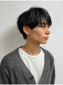 小倉/刈り上げセンターパート/波巻きツイストスパイラル