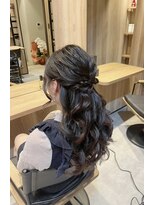 ソルビア ヘアセット(solvia)&nbsp;ハーフアップ