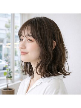 アルー ヘアーデザイン 中山寺店(aluu hair design) ミディアムボブ