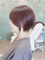 アンリー(Anree)&nbsp;◆30代40代大人かわいいショートボブ×暖色カラー