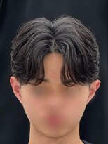 メンズヘアセンス 渋谷(MEN'S HAIR SENSE)&nbsp;ニュアンスパーマ/センターパート/メンズ/眉毛/フェザーパーマ