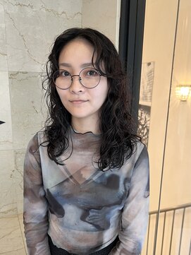 リブロ 三軒茶屋(LIBRO) くるくるパーマレイヤーパーマ