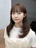 メンテナンスカット+カラー+oggi otto1stepトリートメント+Re Faバブル
