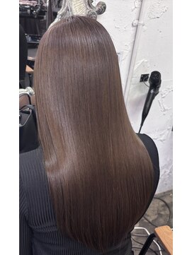 ルミエ ヘアサロン 経堂店(Lumie hair salon) ラテベージュ+ケラチントリートメント