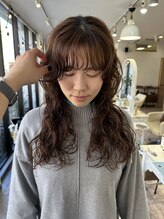ギフト(GIFT) layer perm ロングパーマ 顔まわりパーマ ニュアンスパーマ