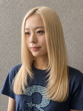 サラジュ 仁川店(SARAJU)&nbsp;【ブリーチ特化】カラー残留×ブリーチ×抜きっぱなしブロンド