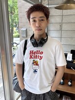 ニディ(Nide)&nbsp;エフェクトブリーチ｜スパイキーショート｜暖色ブラウン｜平成髪