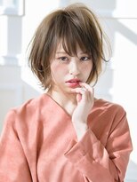 ネオリーブ モカ 川崎チネチッタ店(Neolive mocca) ゆるふわ 大人かわいいショートボブ　フェミニンボブ　小顔