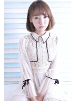 オウル(Owll)&nbsp;【DISHEL】大人カワイイ 前下がりミニマムボブ モード