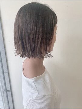 ピエドプールポッシュ(PiED DE POULE POCHE) ＊ 切りっぱなしBob ＊　×  ハイライト