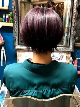 ウサギジュニア(ウサギjr.) パープル×ショート