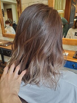 美容室ポール 西葛西店(PAUL) グラデーション ココアブラウン 小顔 学割U 24