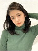 前髪なし☆柔かワンカールヘア☆