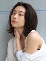 トマト(TOMTO)&nbsp;【HOSSY】大人ミディ☆ミディアムレイヤー_くびれミディアム