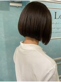 【Lond fleur石畑結華】ストンとストレートタイトボブ