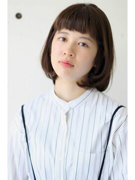 バランス 新宿(balance) 【大人かわいいミディアムボブ アッシュブラウン】