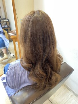 美容室 パルス 静岡鷹匠店(PALS) 柔らかシフォンベージュ