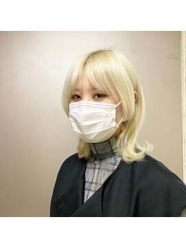 ピエドプールポッシュ(PiED DE POULE POCHE) ハイトーン×フェイスコントラストレイヤー