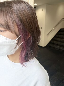 ネオリーブカップ 町田店(Neolive capu) イヤリングカラー/ピンクラベンダー