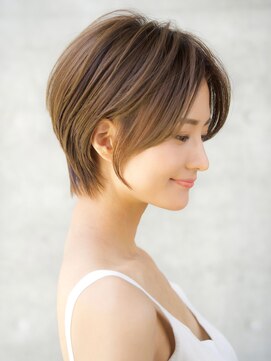 エインアンリー 表参道(AIN.ANLY.) 前髪なし大人ショート20代30代40代【AIN.表参道】川原大地