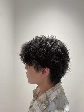 オリバイオハナ(Oli by ohana) メンズ/カット/ウルフ/ツイストスパイラル/特殊パーマ/襟足