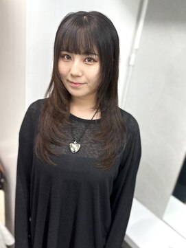 大人ロングウルフ/韓国ヘア/ミインモリ/レイヤーウルフ/大阪