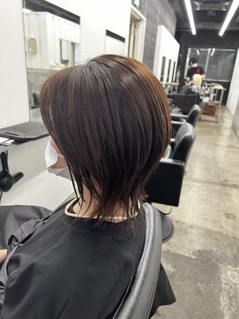 ココ 本八幡(KOKO) ★デザインカラー/レイヤーカット/ウェットヘアオリーブベージュ