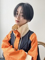 ガーランドギンザ(Garland Ginza)&nbsp;ハンサムショートアッシュブラックメンズライク銀座