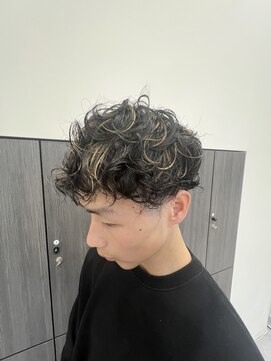 ボスクリエイション(BOSS CREATION) 無造作パーマ／ハイライト