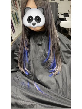 美容室 ソーイ(Soii) ブルーインナーエクステ