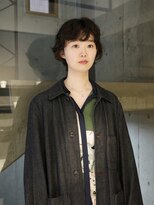 【田中結】ショートニュアンスパーマ
