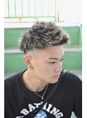 ツイストパーマ ジェットモヒカン パイルツイスト