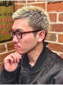 ハイトーンスパイキーショート/メンズ/新橋/理容室