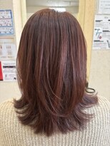 レーブ バイ ファースト 岩切店(reve by first) レイヤースタイル×カシスピンク