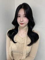 クレム 博多駅店(ChLem)&nbsp;顔まわりレイヤー 艶カラー 暗髪 韓国風 髪質改善 福岡美容室