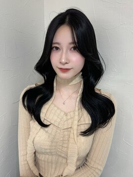 クレム 博多駅店(ChLem) 顔まわりレイヤー 艶カラー 暗髪 韓国風 髪質改善 福岡美容室