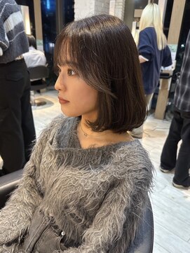 インク サカエ(inq sakae) 顏まわりレイヤー/ボブ