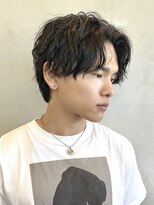 エリマバイフィフス 調布(elima by fifth) 調布メンズパーマセンターパートツイストスパイラルパーマカット