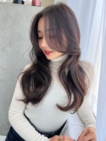 SOYON 天王寺店【ソヨン】【1月31日オープン(予定)】 暗髪ゆる巻ワンホンロング