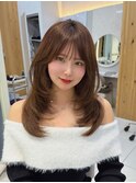 ワンカールでも可愛いレイヤースタイル