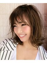 アン 溝の口(un)&nbsp;外ハネボブ【髪質改善オージュア/低温デジタルパーマ